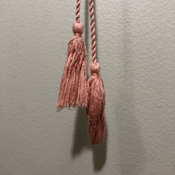 Pink orange see through off the shoulder top - Picture 2 of 7